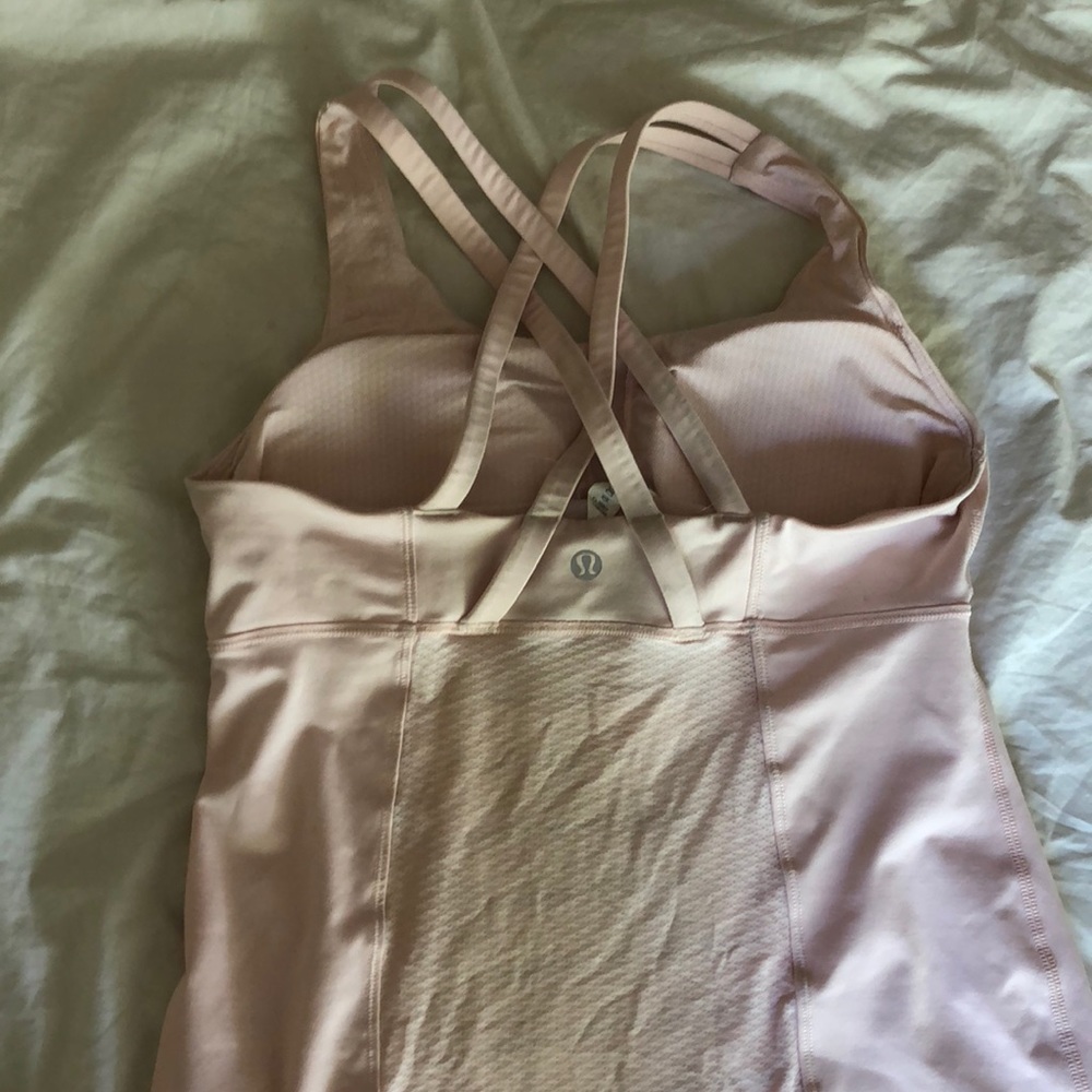 Pink Lululemon Tank - Picture 3 of 3